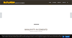 Desktop Screenshot of davanzo-manufatti.com